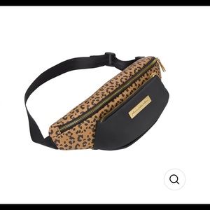 Petunia pickle bottom all around leopard leatherette belt bag